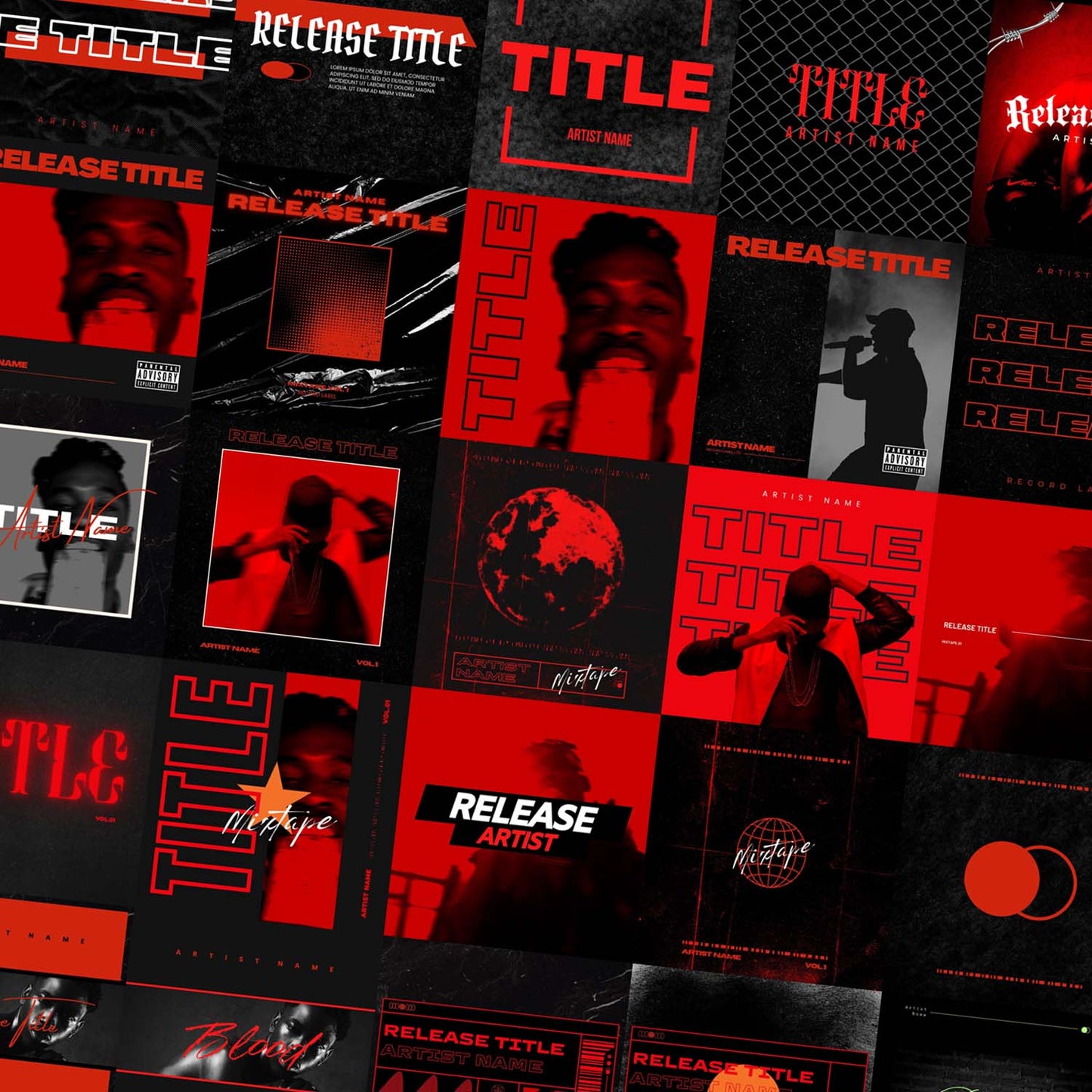 Cover Artwork Canva Templates