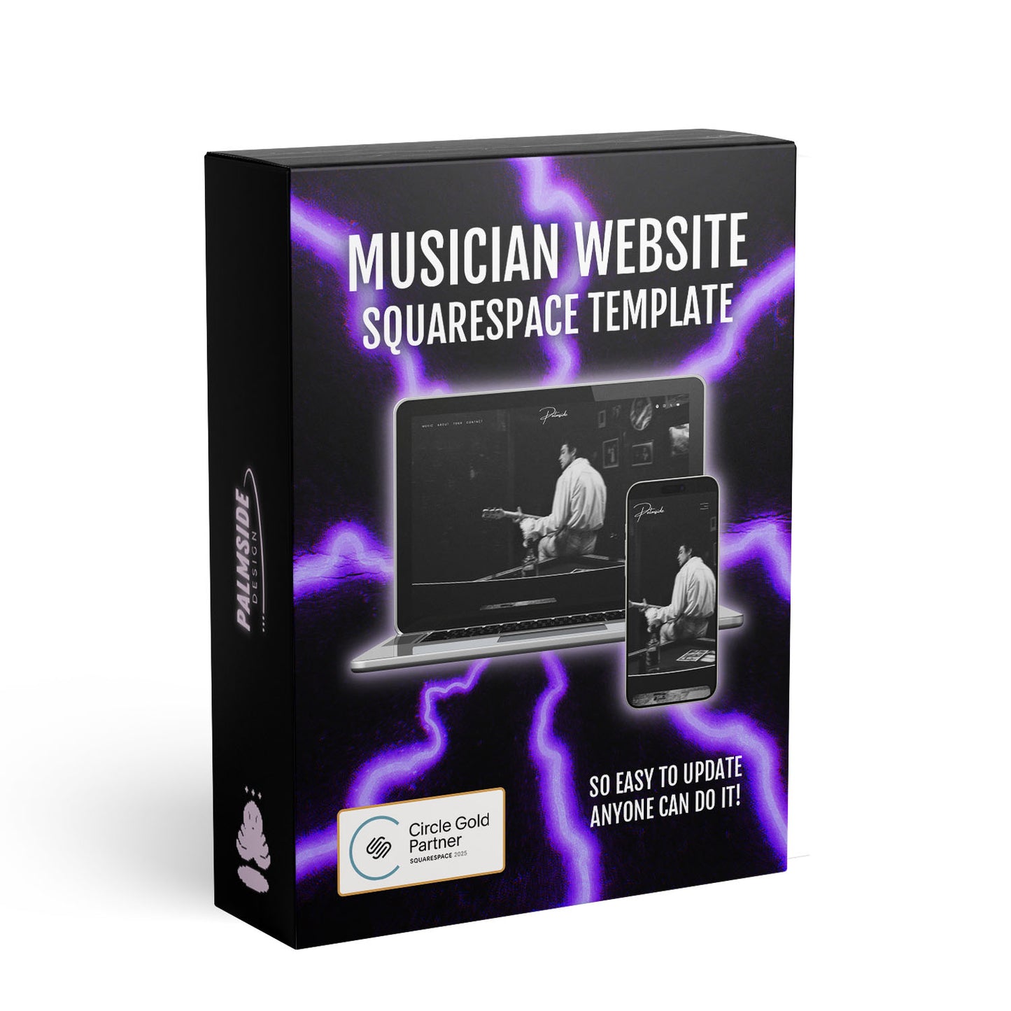 Musician Website Squarespace Template
